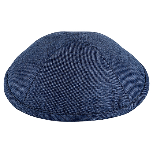 Blue Denim-Style Kippah main product photo