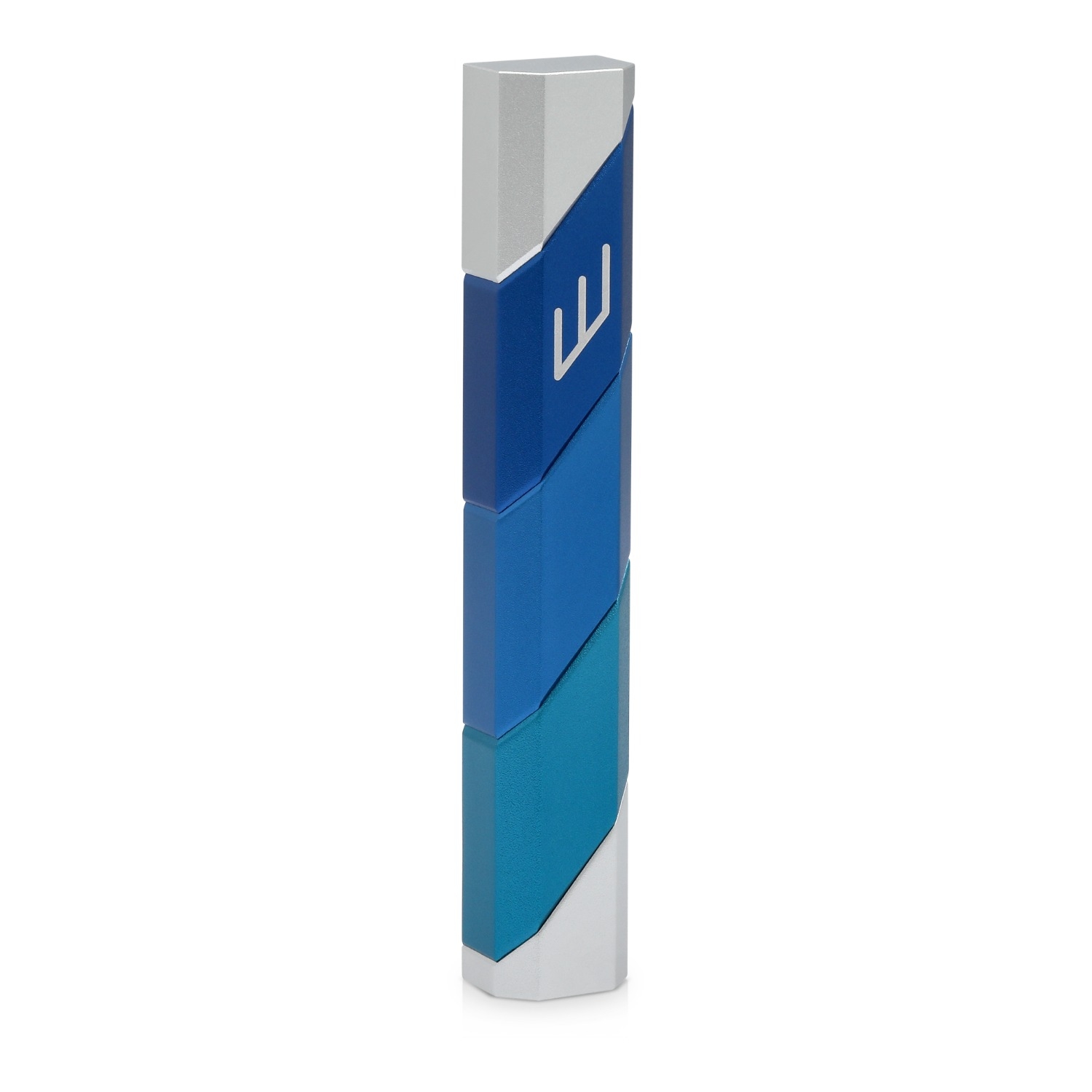 Modern Mezuzah Case With Stylish Wave Design by Akilov Design main product photo