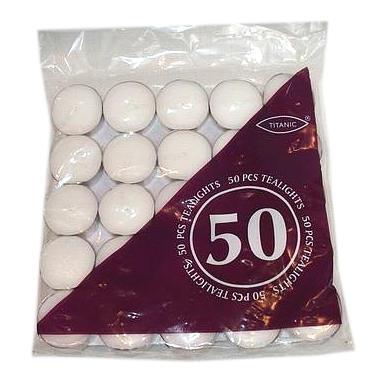 50 Tealight Candles main product photo
