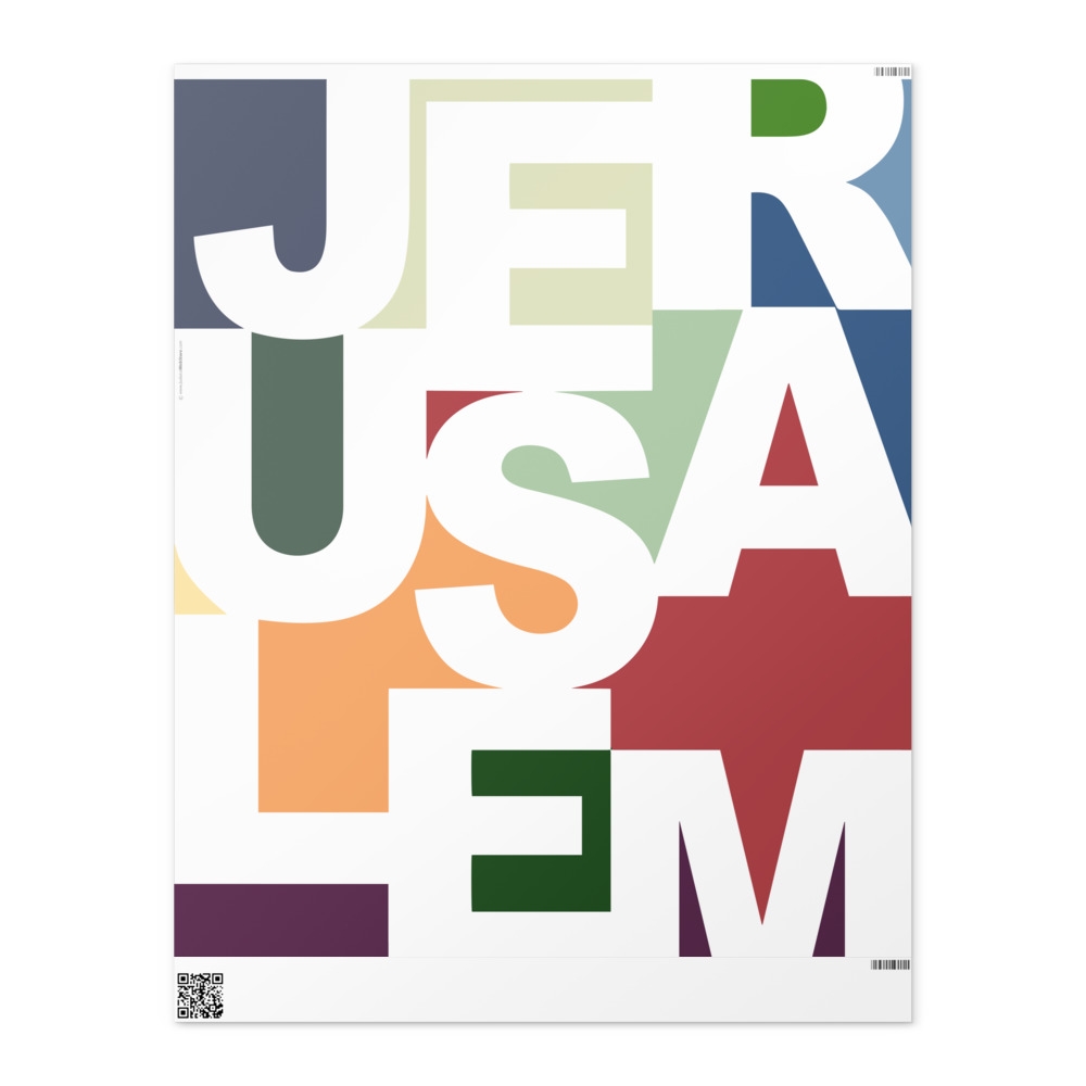 Jerusalem Wrapping Paper main product photo