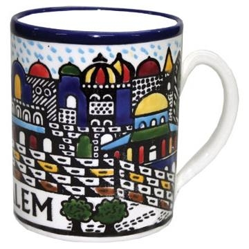 Coffee Mug - Jerusalem (Classic). Armenian Ceramic main product photo