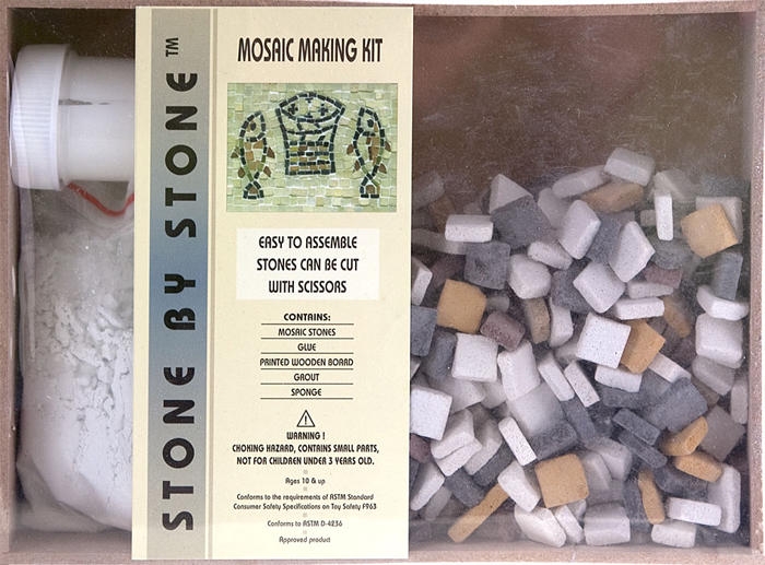 Do-It-Yourself Mosaic Kit - Fish and Loaves main product photo