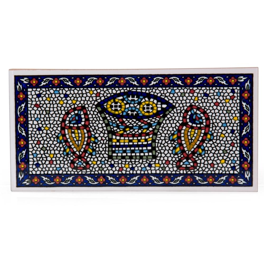 Mosaic Fish Wall Hanging Tile. Armenian Ceramic main product photo