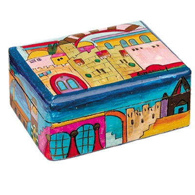 Yair Emanuel Jewelry Box - Jerusalem (small) main product photo