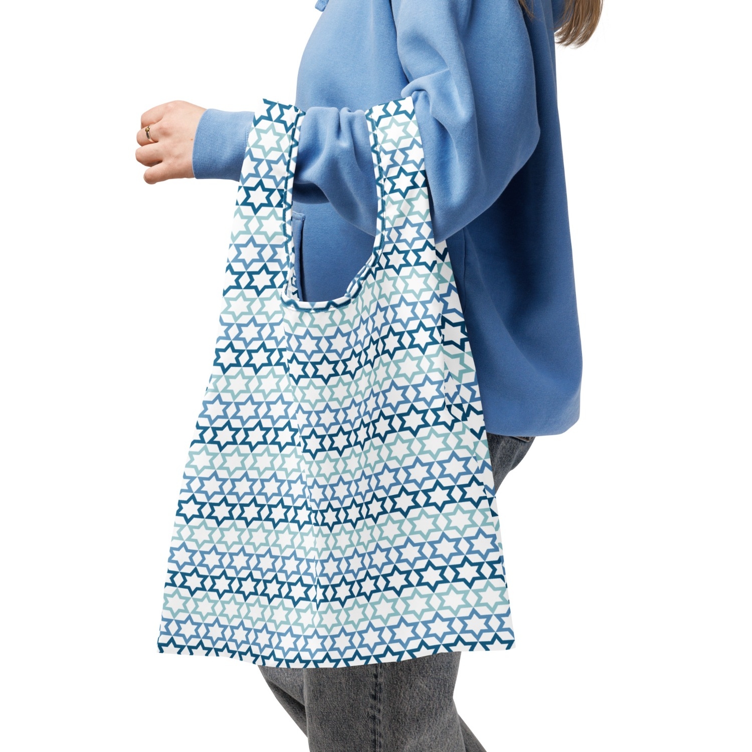 Stars of David Shopping Bag main product photo