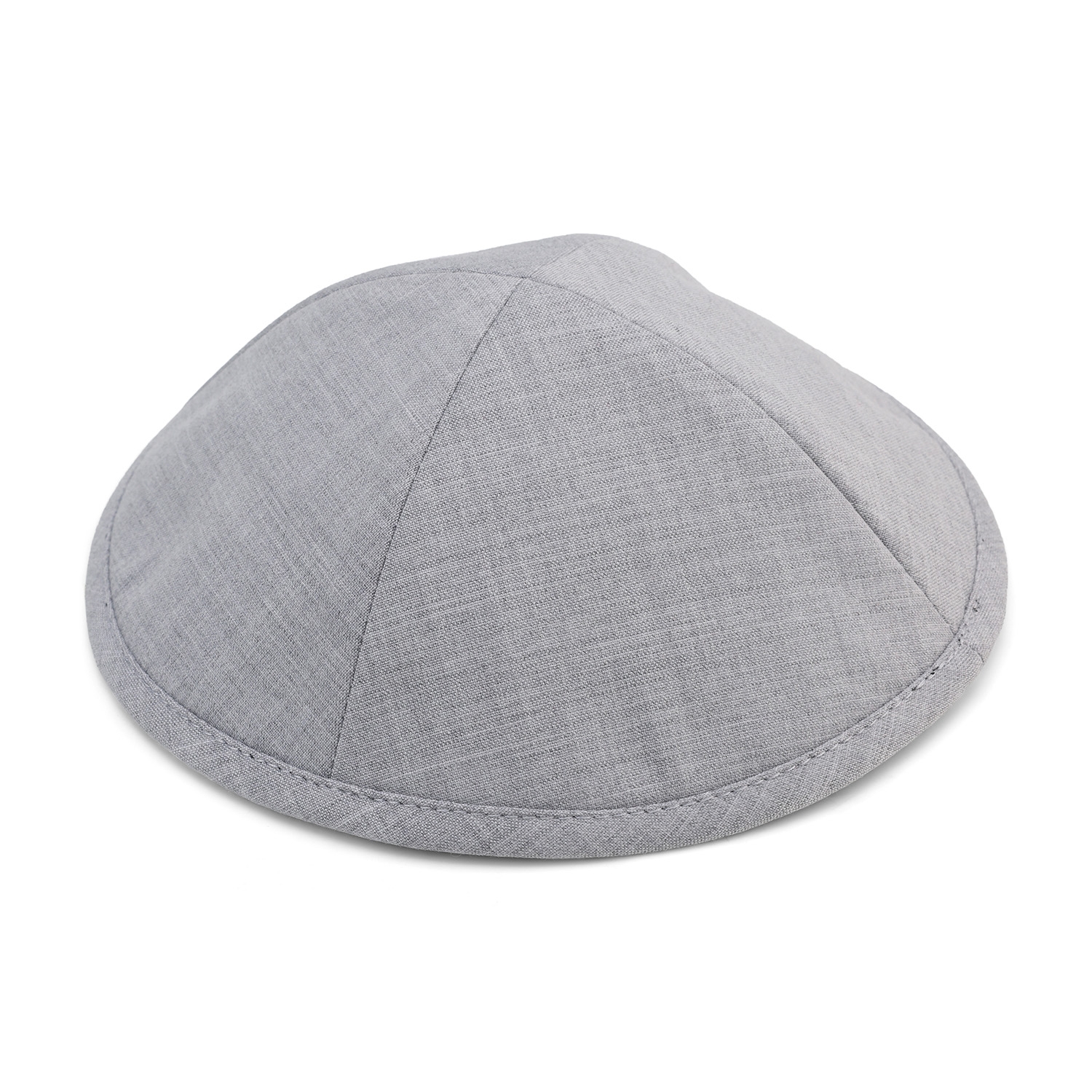 Light Gray Gabardine Kippah main product photo