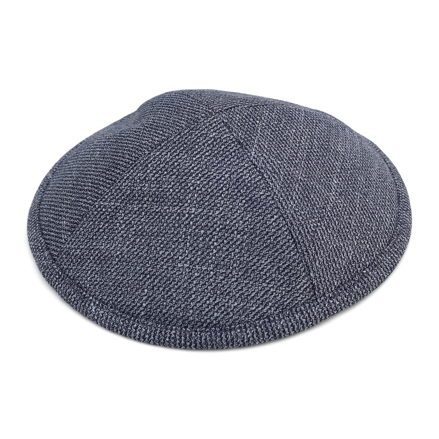 Steel Blue Denim-Style Kippah main product photo