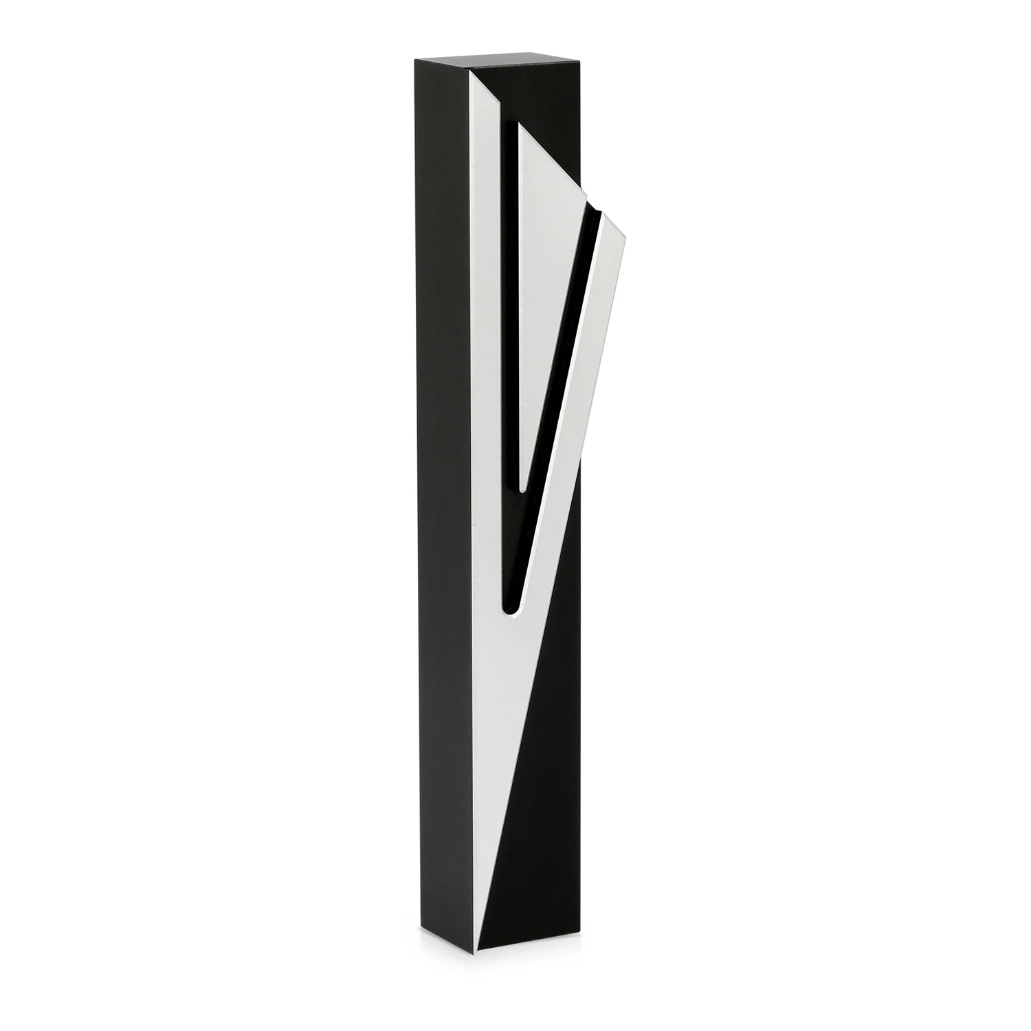 Contemporary Mezuzah Case with Modern Shin by Akilov Design main product photo