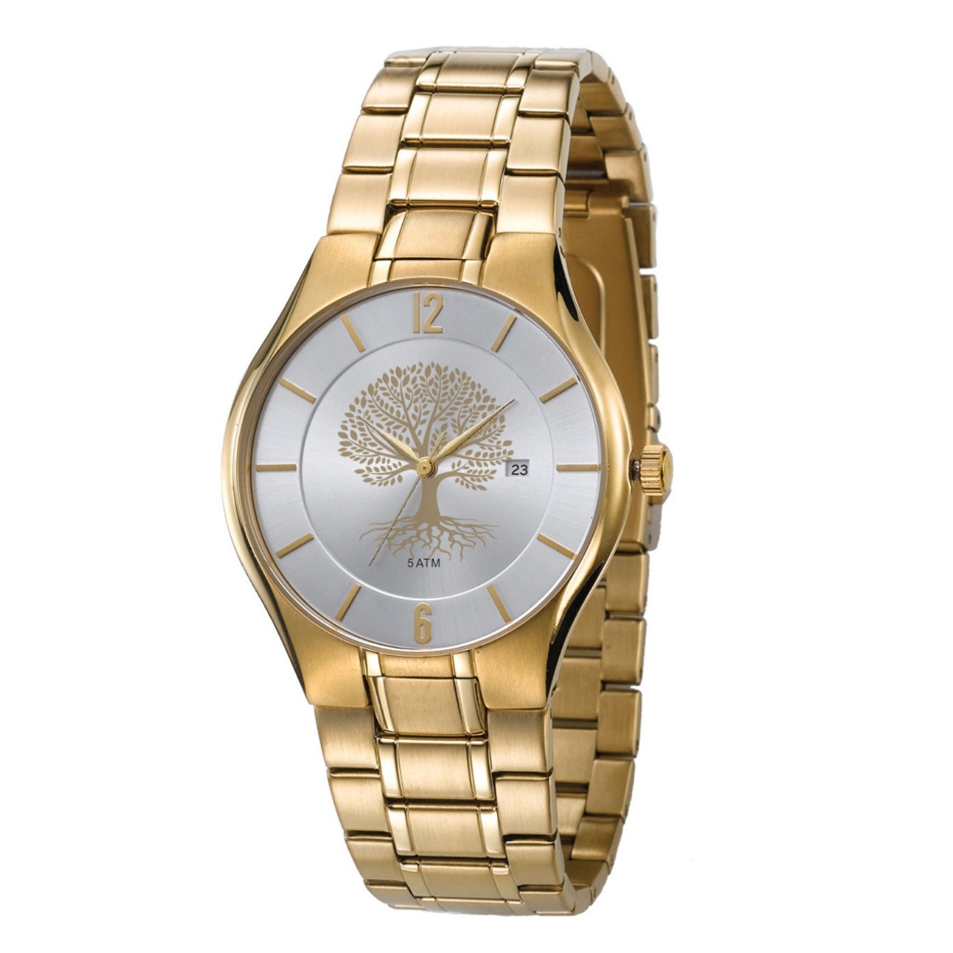 Tree of Life Men's Gold-Plated Watch by Adi main product photo