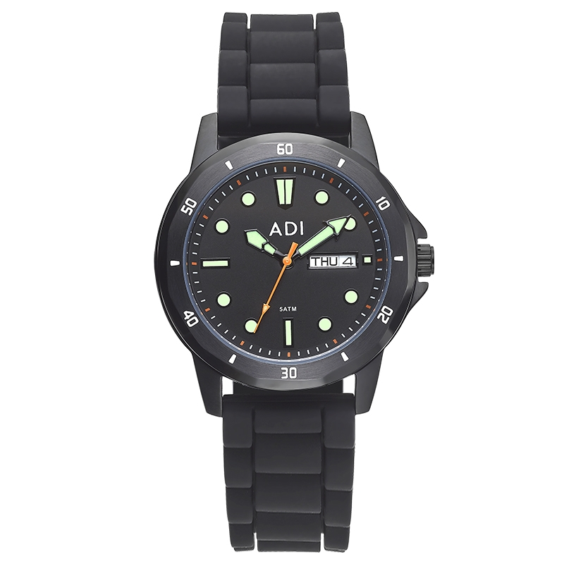 ADI Logo Black Unisex Diving Watch by Adi main product photo