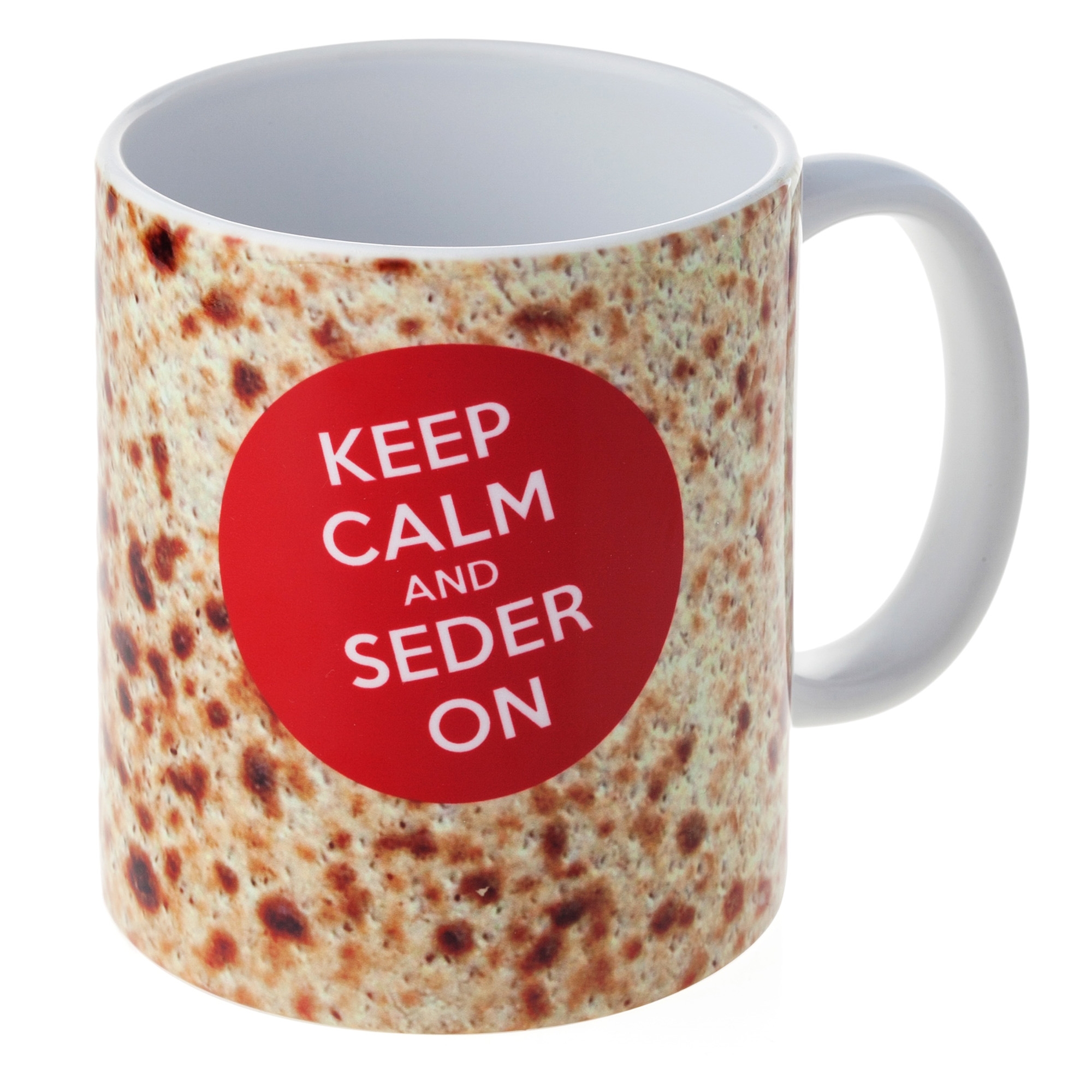 Barbara Shaw Mug - Keep Calm and Seder On main product photo