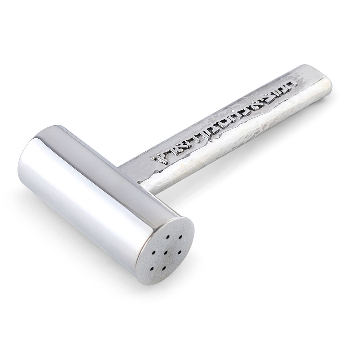 Bier Judaica Sterling Silver "Hammer" Salt Shaker main product photo