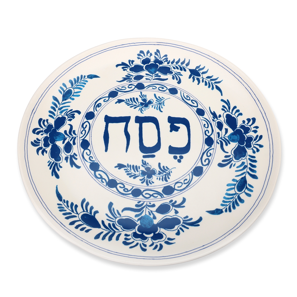 Ceramic Seder Plate. Adaptation. Delft Holland. 18th century main product photo