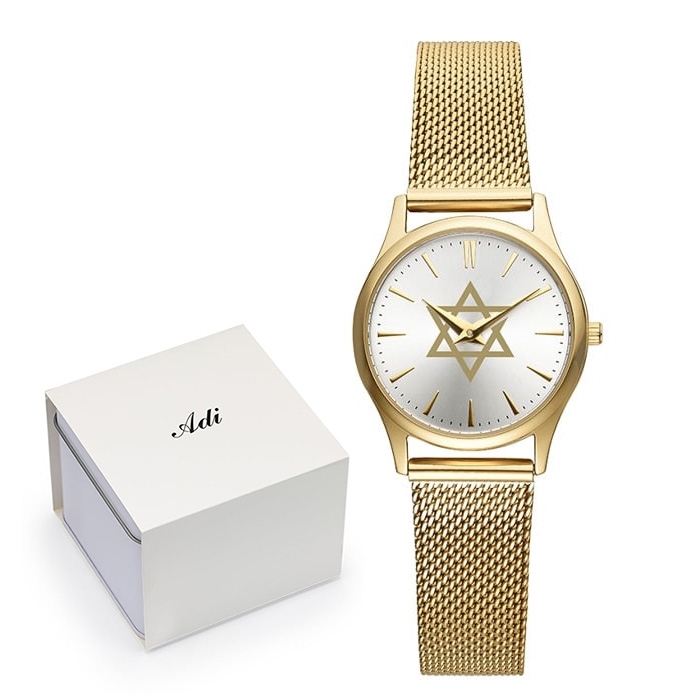 Deluxe Star of David Watch by Adi main product photo