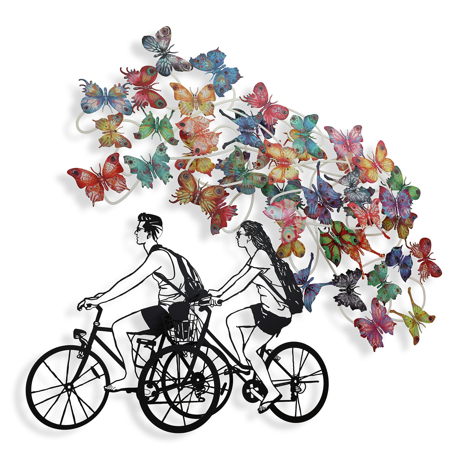 Quality Time: David Gerstein Hand Painted Limited Edition Wall Sculpture main product photo