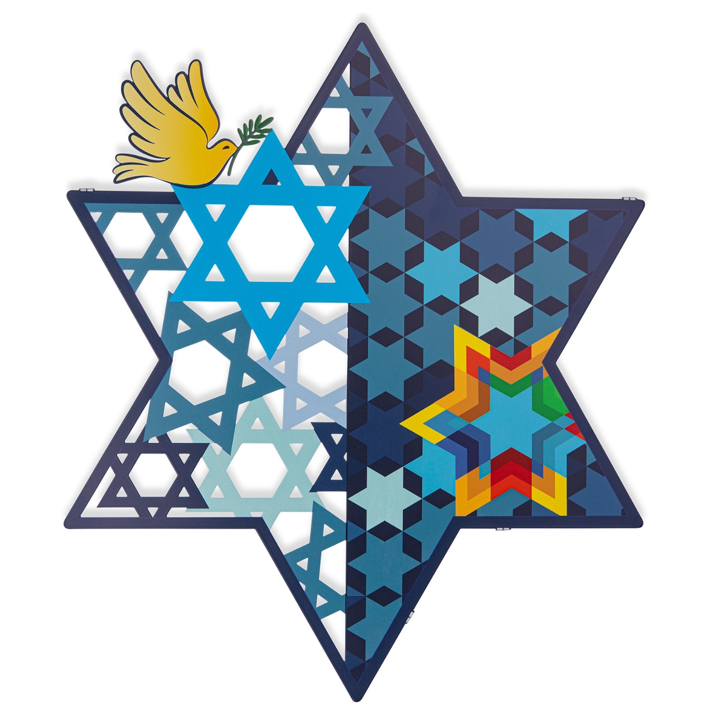 Star of David Wall Hanging - Dorit Judaica main product photo