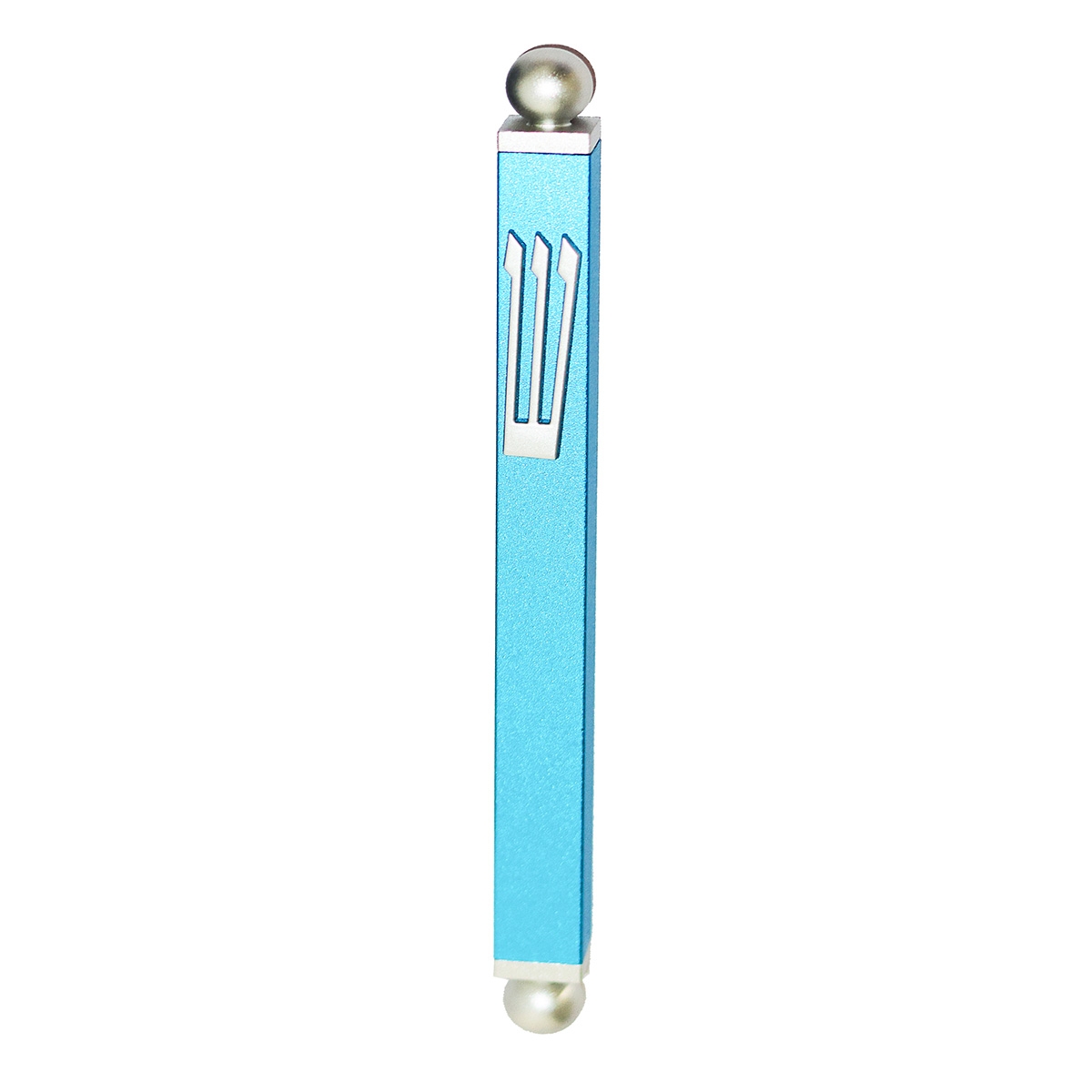 Dorit Judaica Anodized Aluminum Modern Mezuzah Case with Shin main product photo