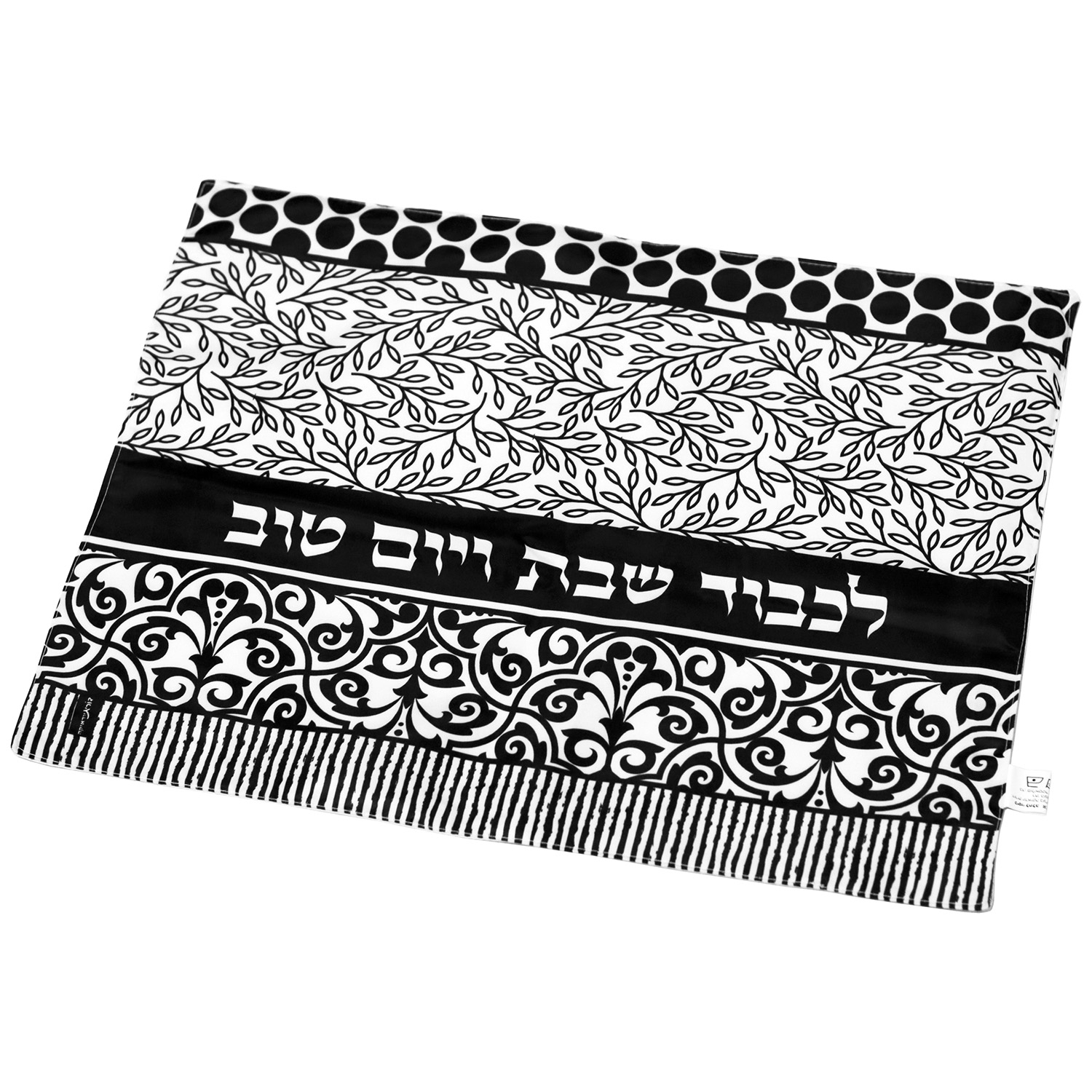 Dorit Judaica Challah Cover - Filigree Print main product photo