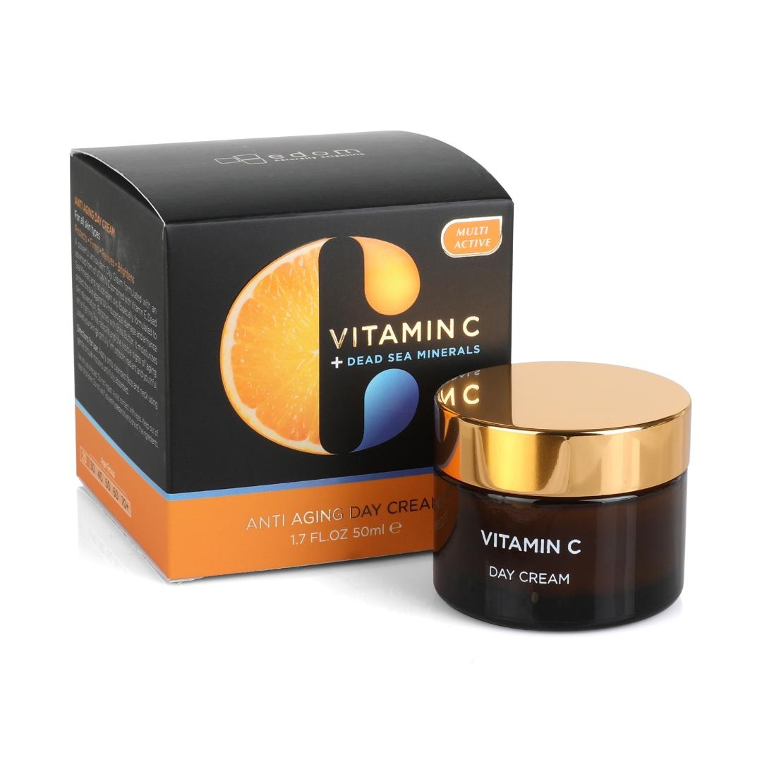 Edom Vitamin C + Dead Sea Minerals Anti-Aging Day Cream main product photo