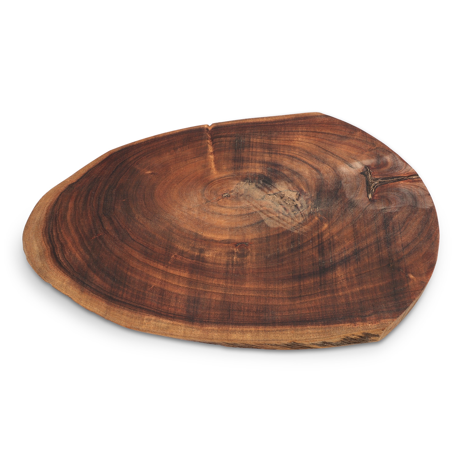Acacia Wood Natural Shaped Challah Board by Yair Emanuel main product photo