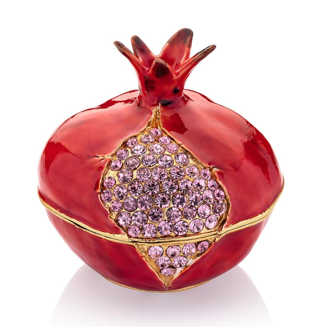 Enamel Pomegranate Jewelry Box main product photo