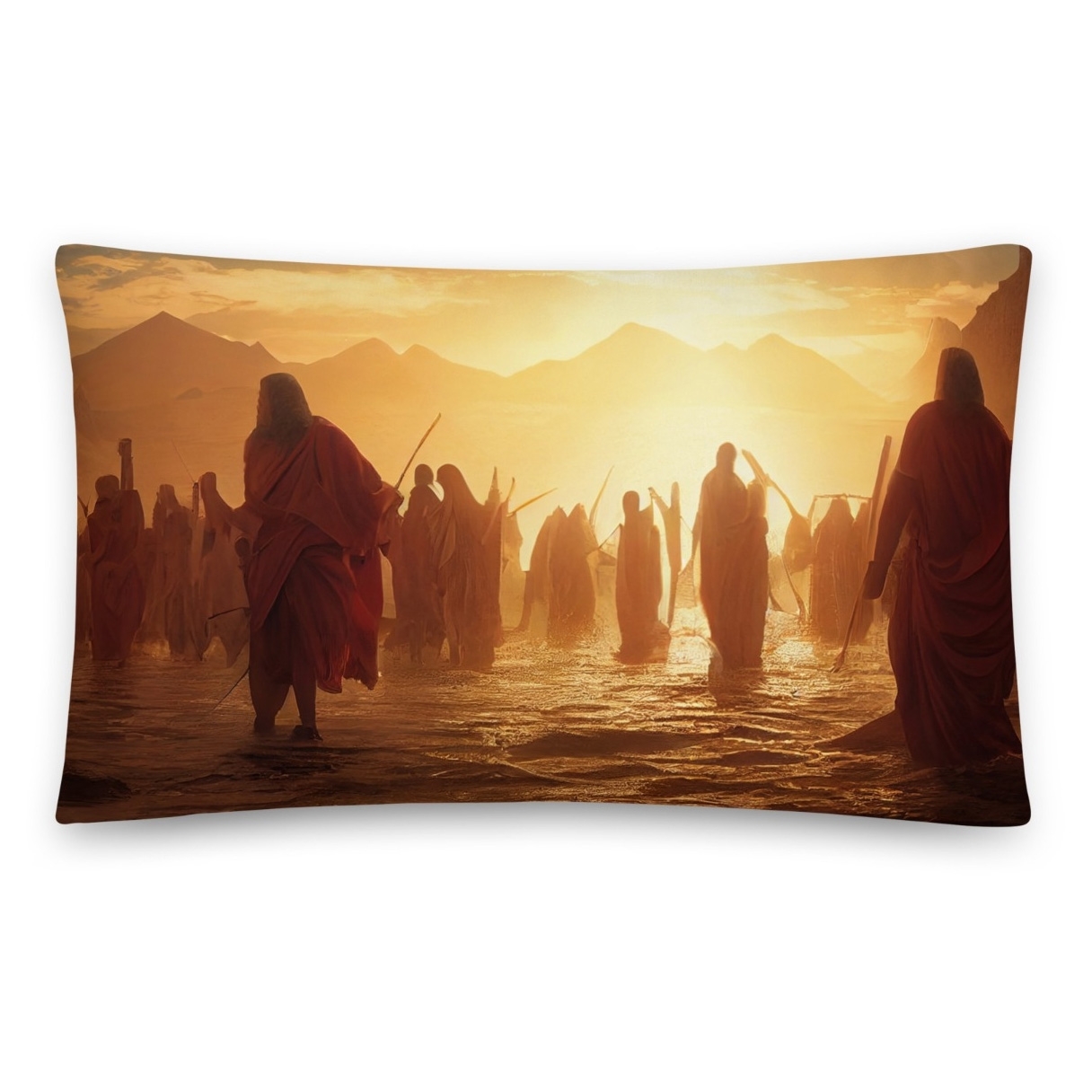 Exodus from Egypt Passover Pillow main product photo