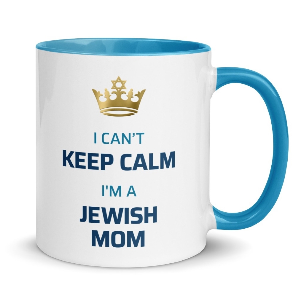 I Can't Keep Calm, I'm a Jewish Mom Mug main product photo