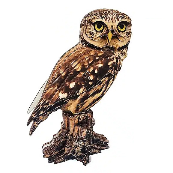 Interactive Little Owl 3D Wooden Puzzle Kit main product photo