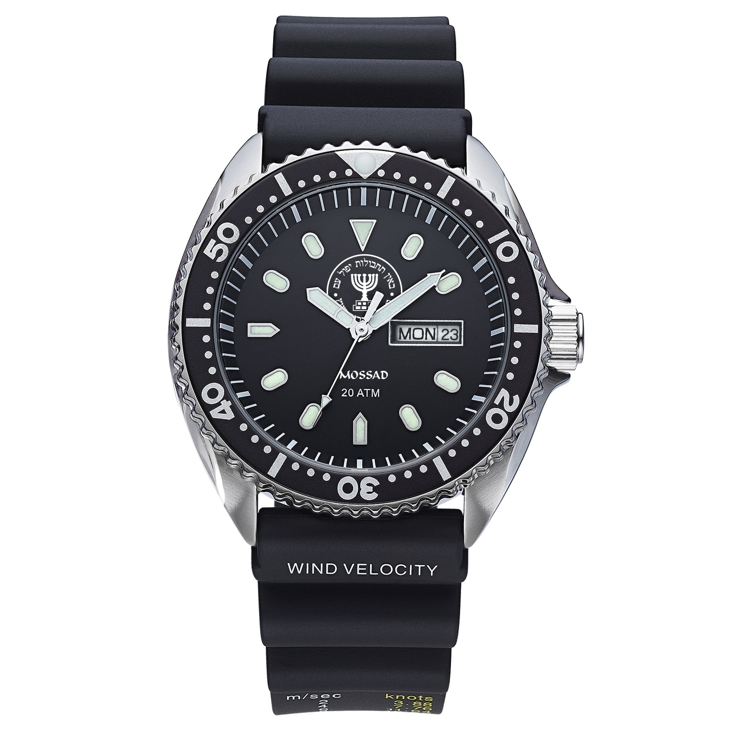 Israel Mossad Diving Watch by Adi main product photo