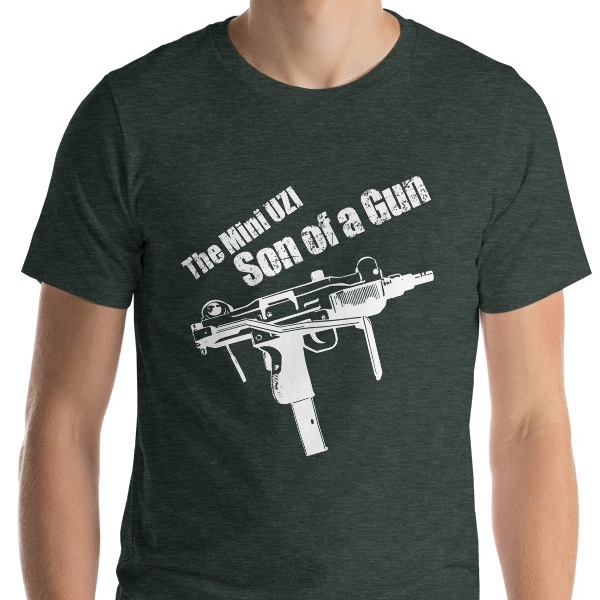 Israeli Son of a Gun - Men's Mini Uzi T-Shirt main product photo