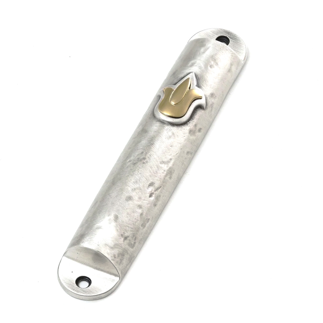 Designer Mezuzah Case With Shin By Danon main product photo
