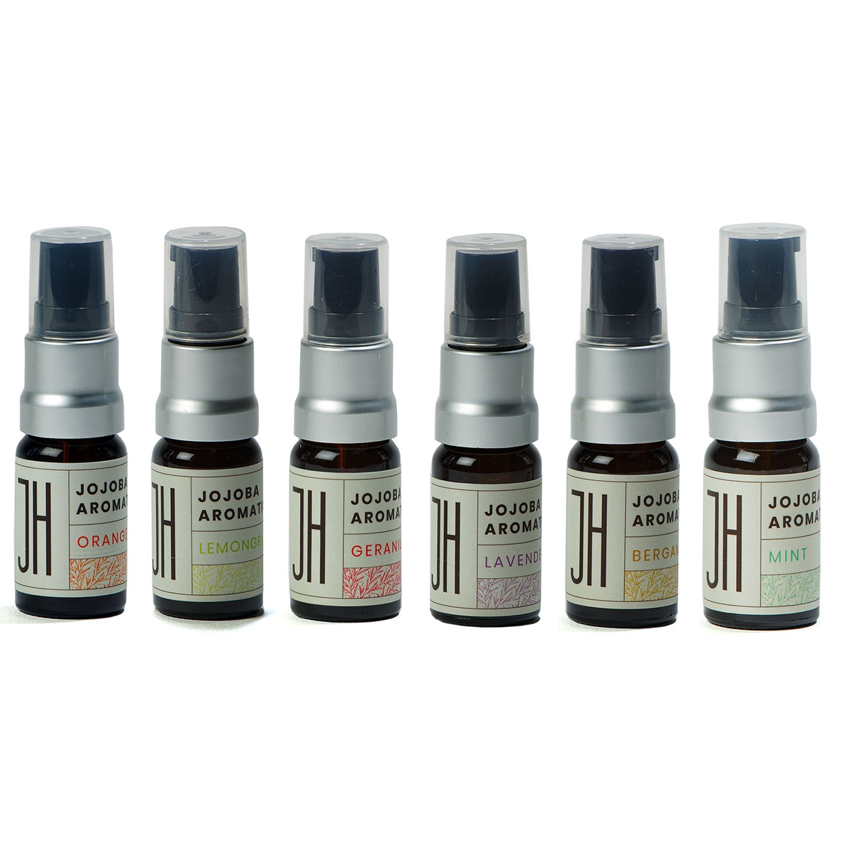 Jojoba Hatzerim Boxed Set of Six Individual Aromatic Jojoba Oils main product photo