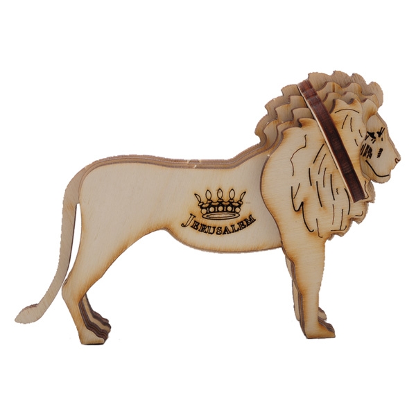 Lion of Meggido: Do-It-Yourself 3D Puzzle Kit main product photo