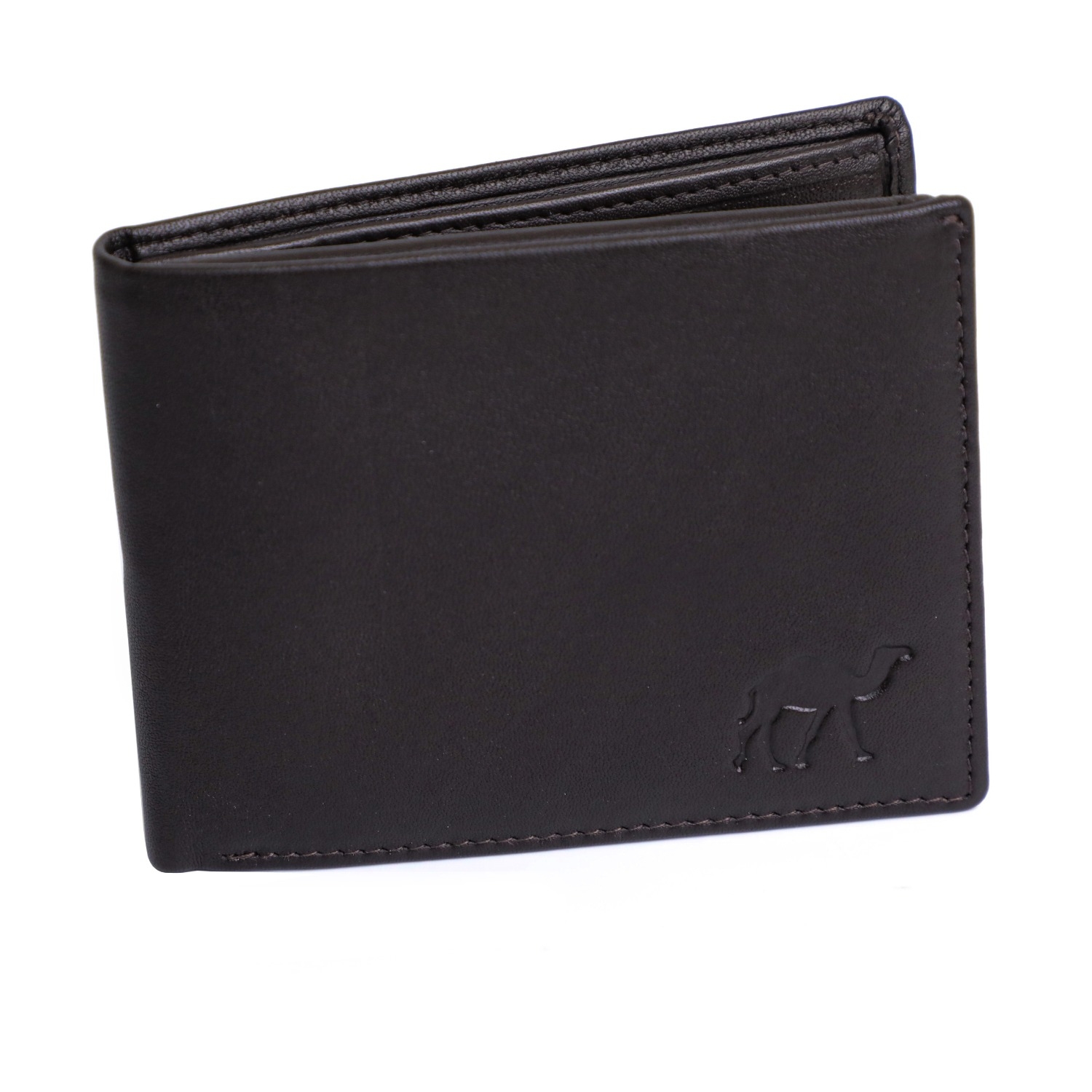 Men's Genuine Leather Camel Wallet includes Color Option main product photo