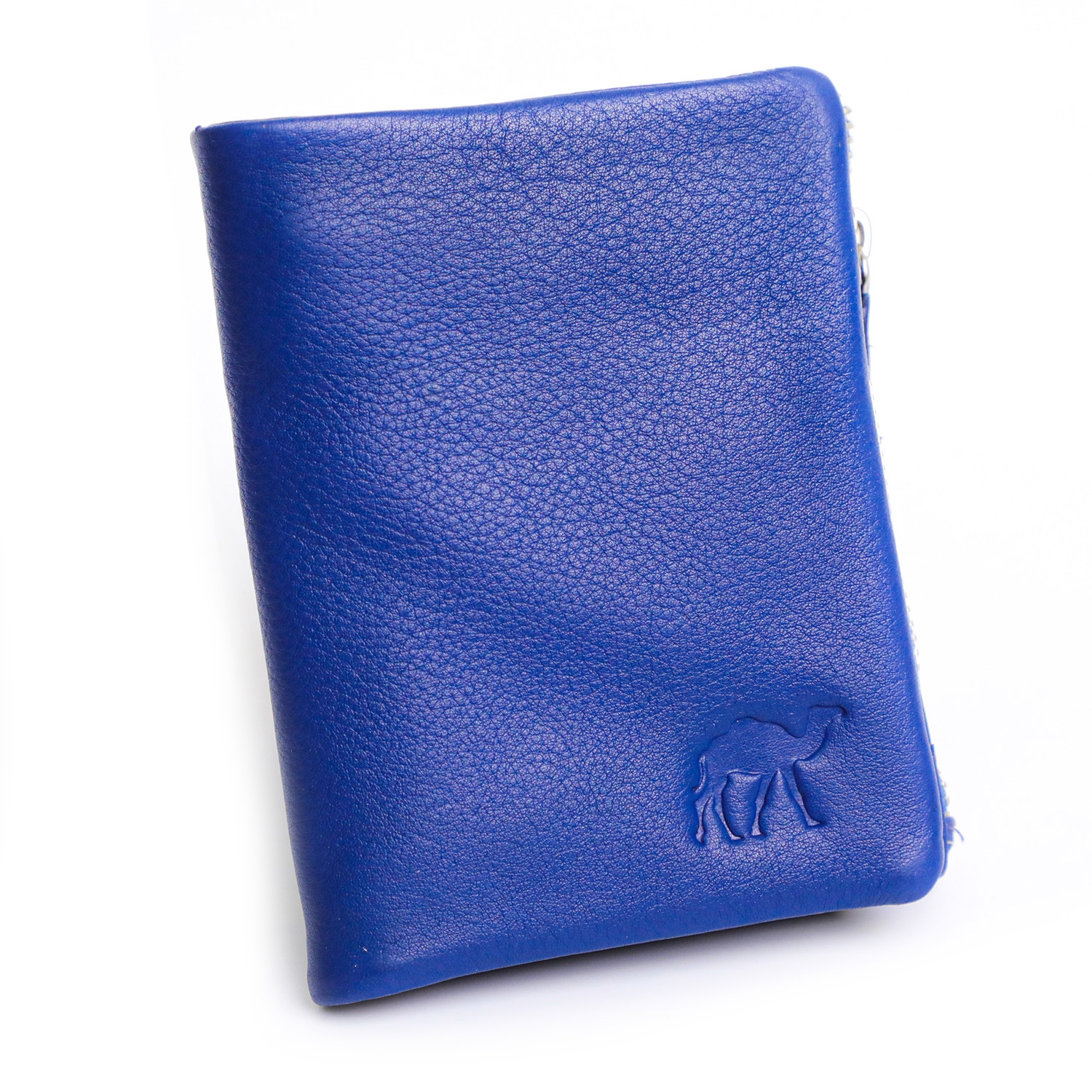 Genuine Leather Magnetic Closing Camel Wallet with Color Options main product photo
