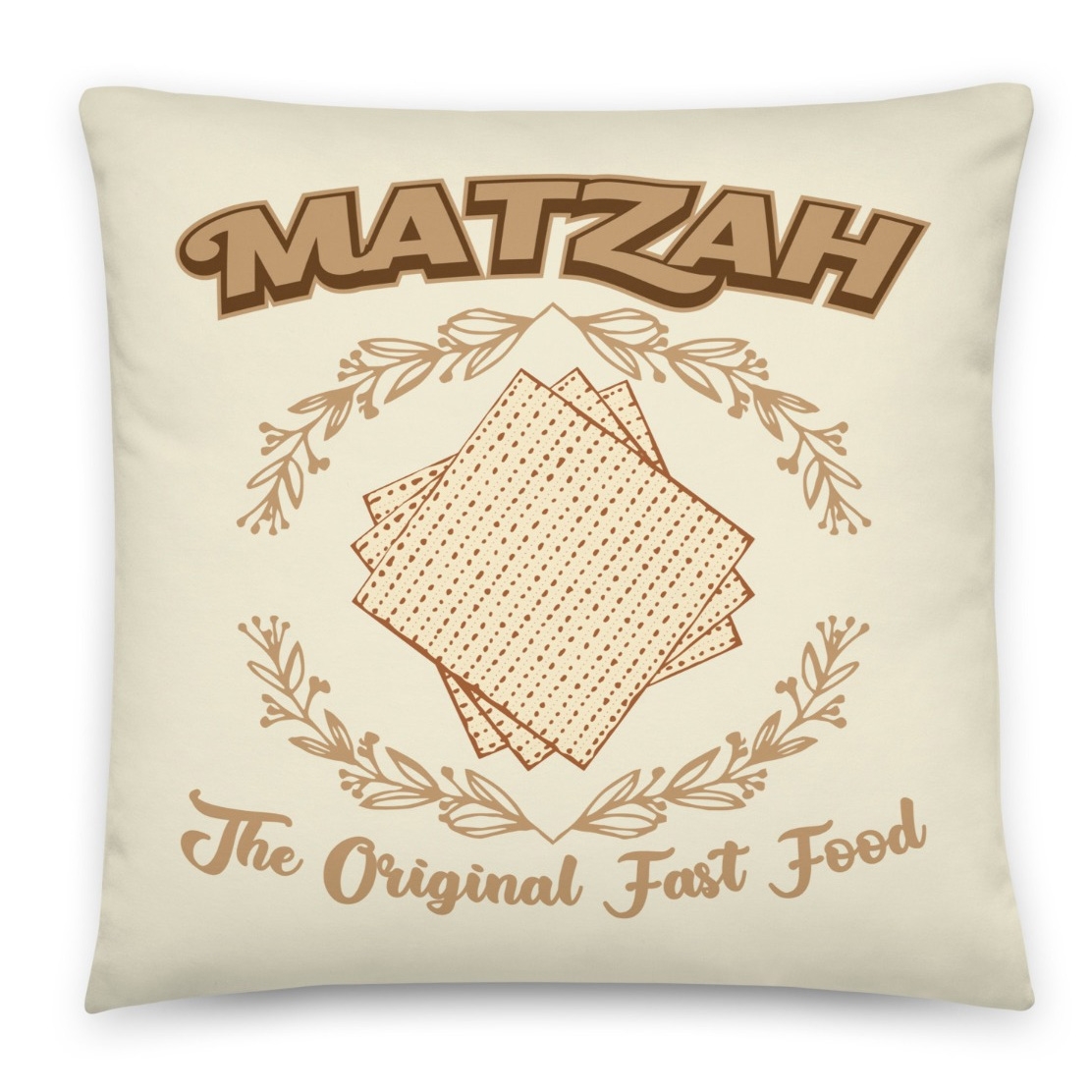 Matzah the Original Fast Food Pillow main product photo