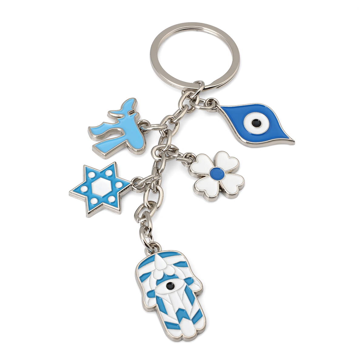 Jewish-Themed Key Chain (Choice of Colors) main product photo
