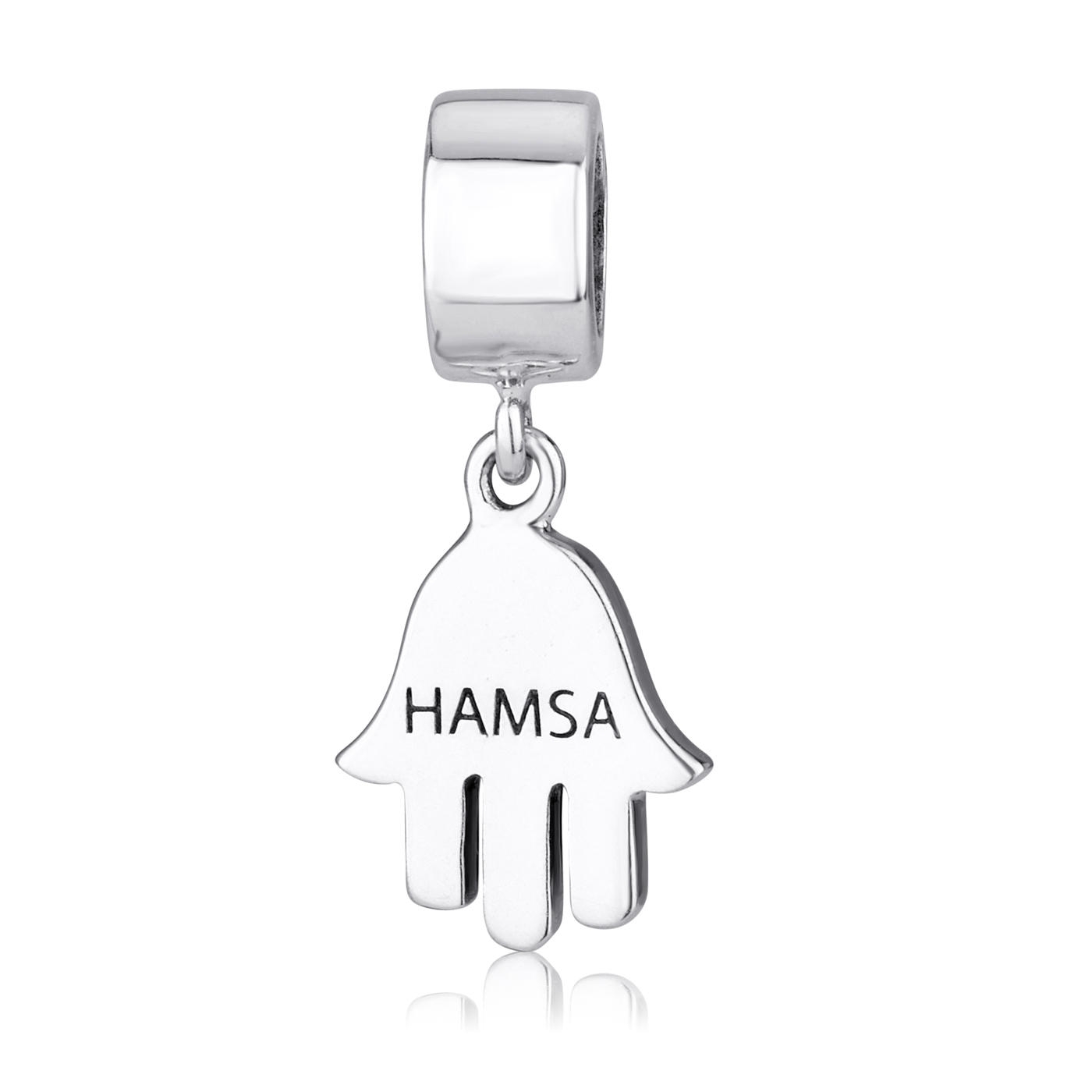 Marina Jewelry Engraved Hamsa Pendant Charm main product photo