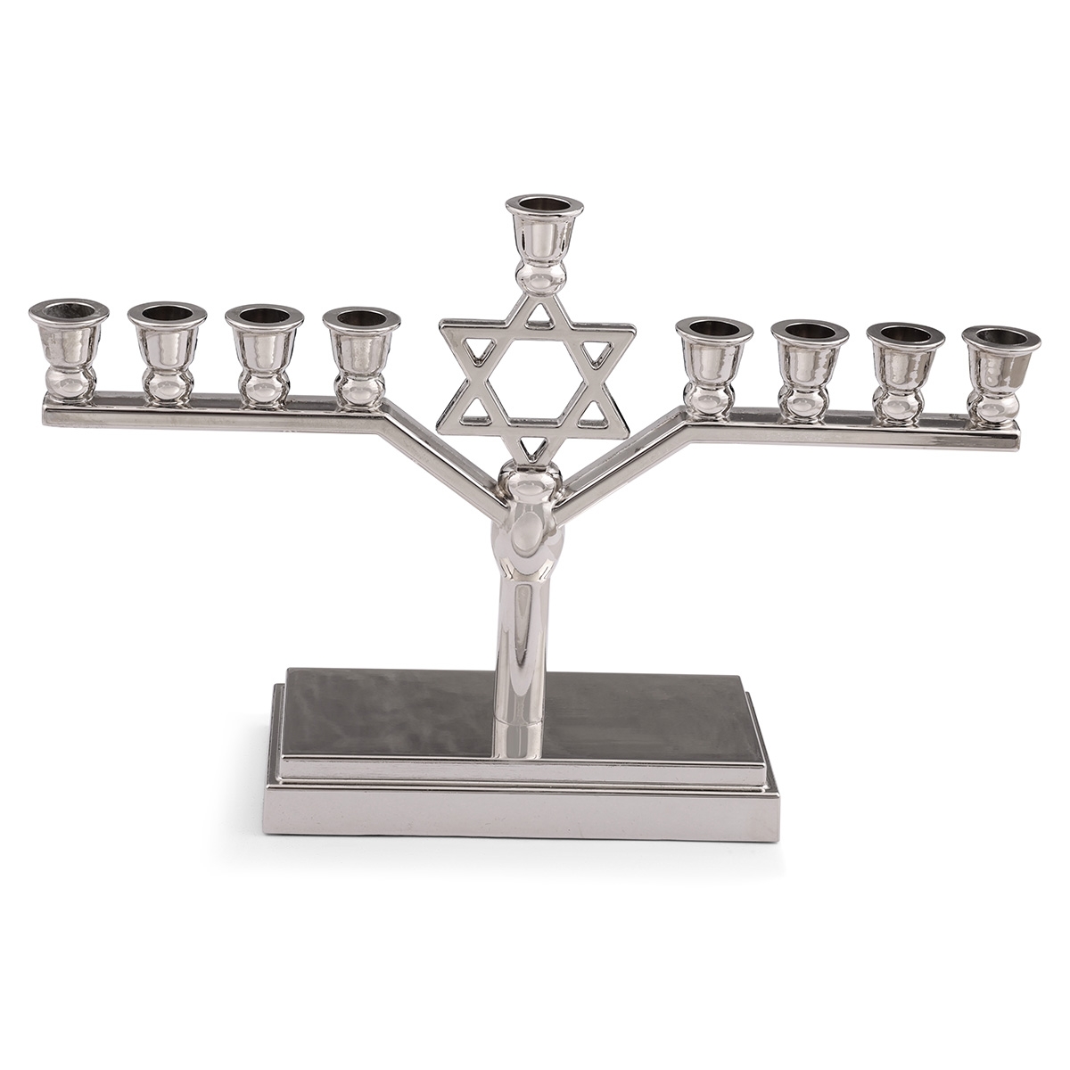 Classic Hanukkah Menorah With Star of David Design main product photo