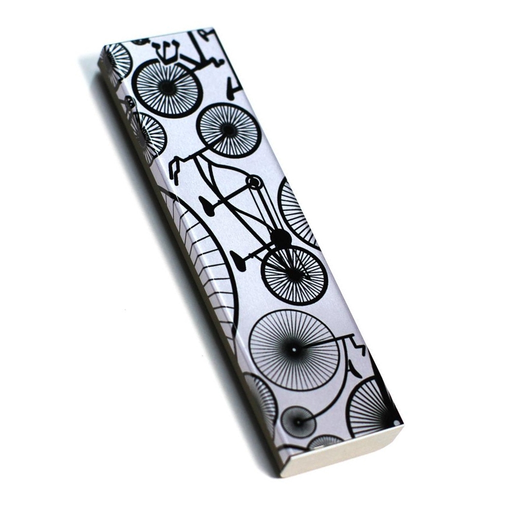 Ofek Wertman Handmade Aluminum Mezuzah Case – Bicycles main product photo