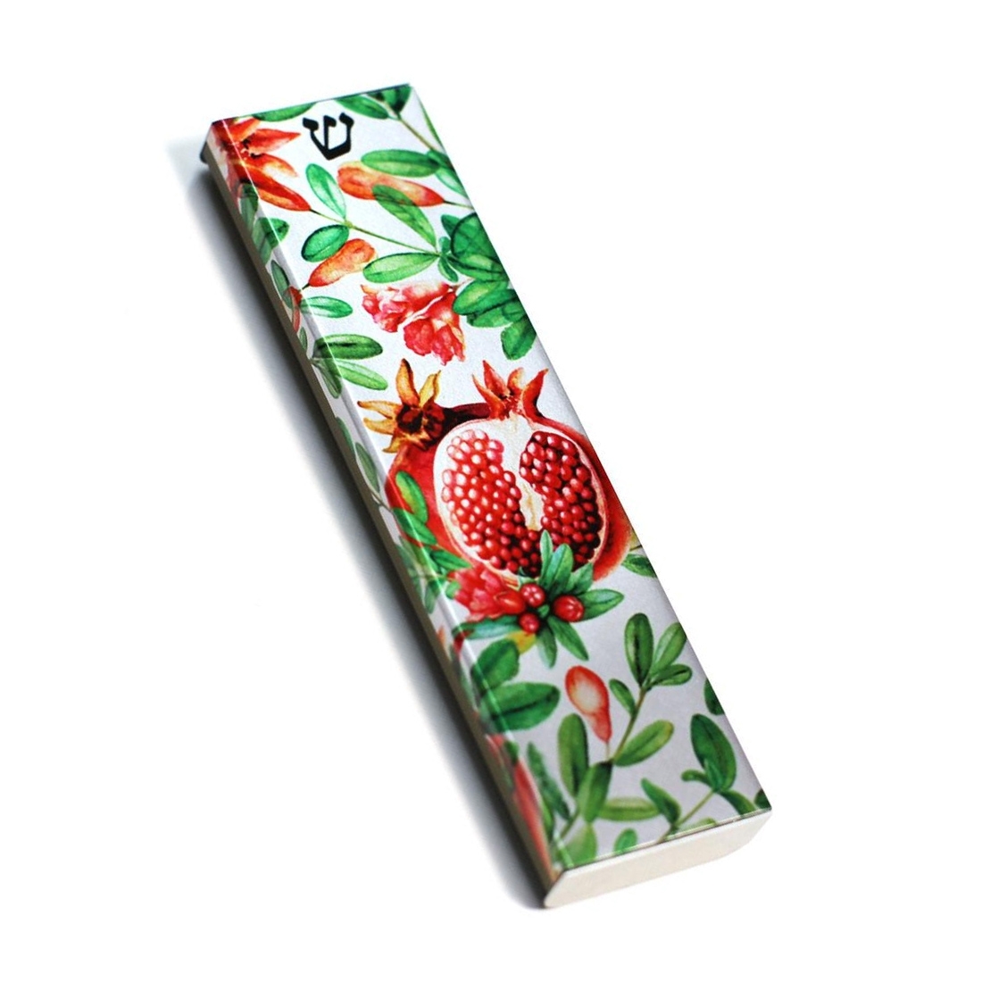 Ofek Wertman Handmade Pomegranates Aluminum Mezuzah Case  main product photo