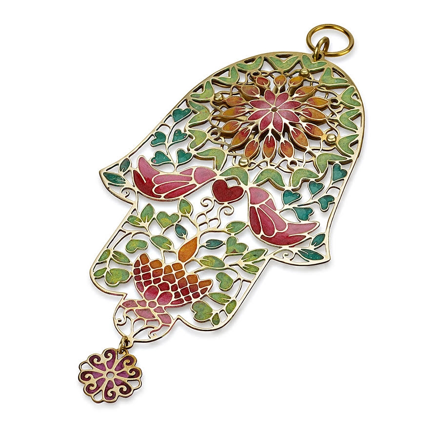 Orit Grader Love Doves Hamsa (Color Option) main product photo