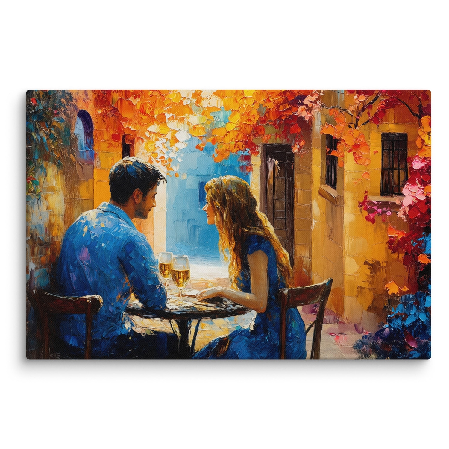 Romance in Jerusalem Canvas Wall Art main product photo
