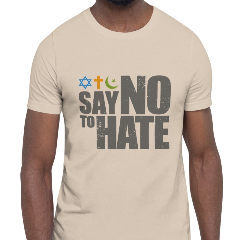 Say No To Hate Unisex T-Shirt main product photo