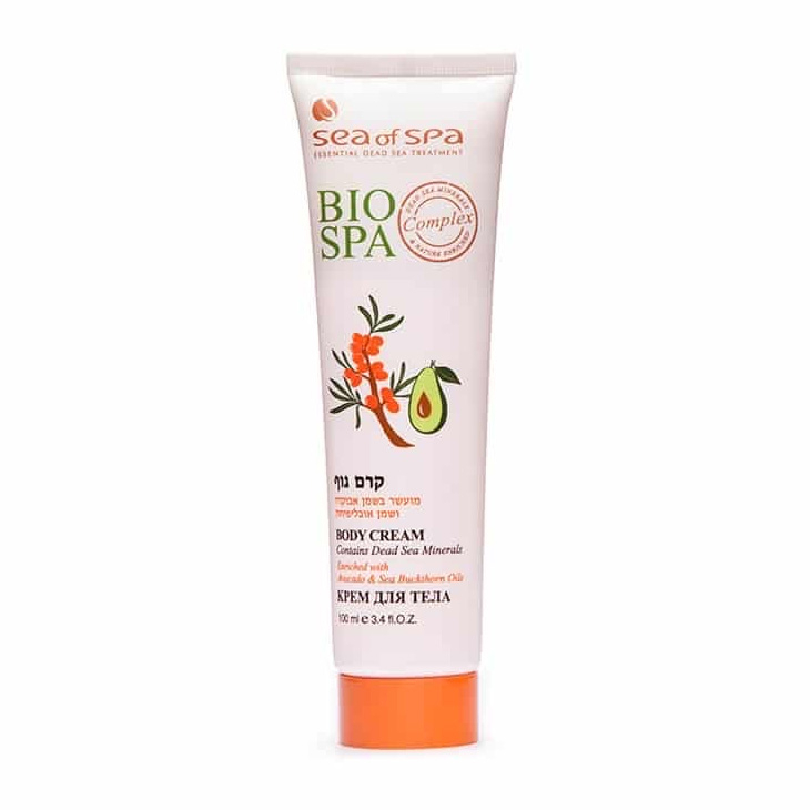 Sea of Spa Bio Spa Dead Sea Minerals Body Cream With Avocado & Sea Buckthorn Oil – For Soft and Refined Skin main product photo