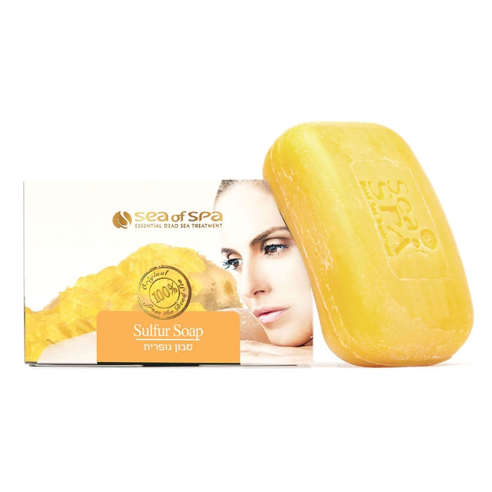 Sea of Spa Dead Sea Minerals Sulfur Soap – For treatment of common skin conditions main product photo