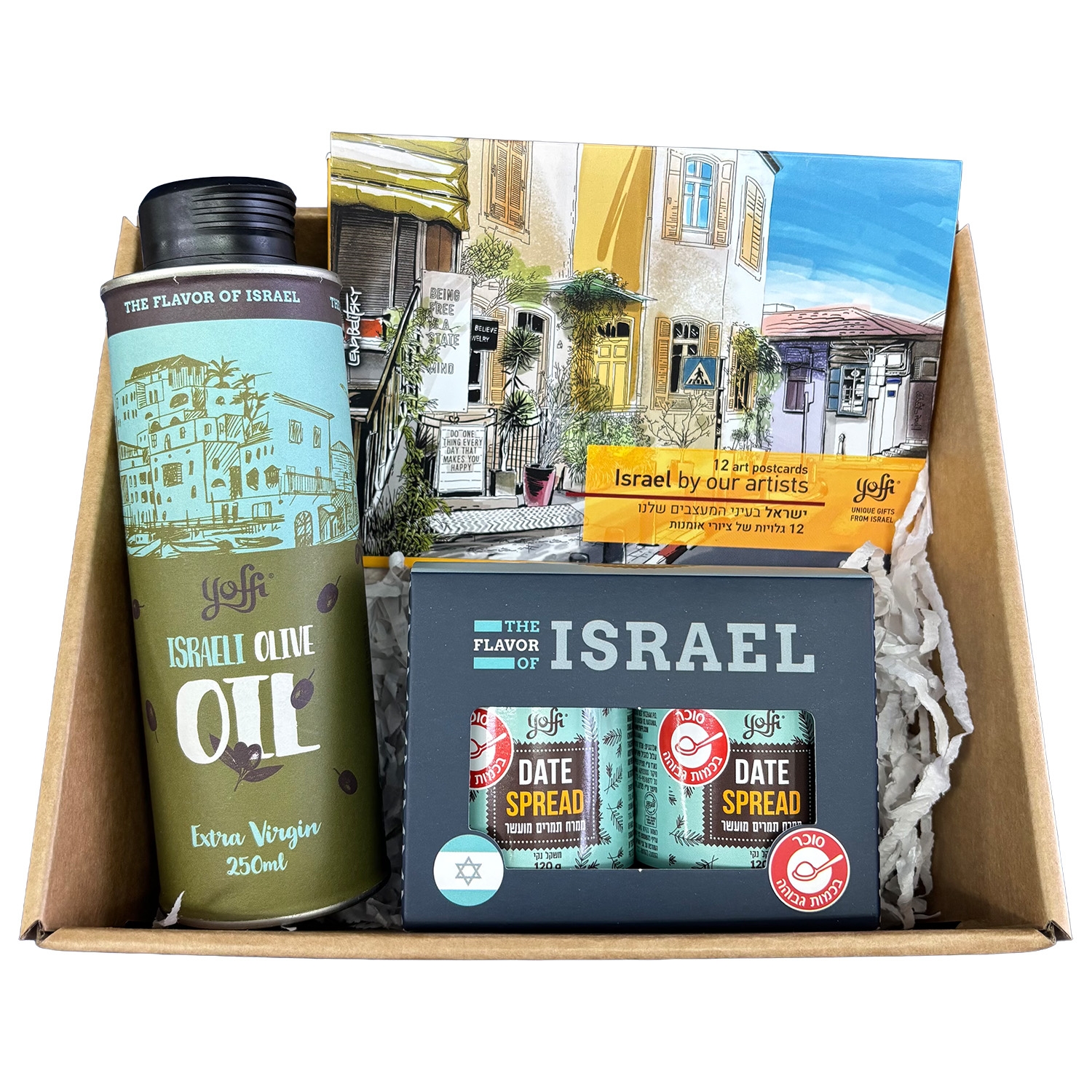 Shalom from Israel Yoffi Gift Basket main product photo