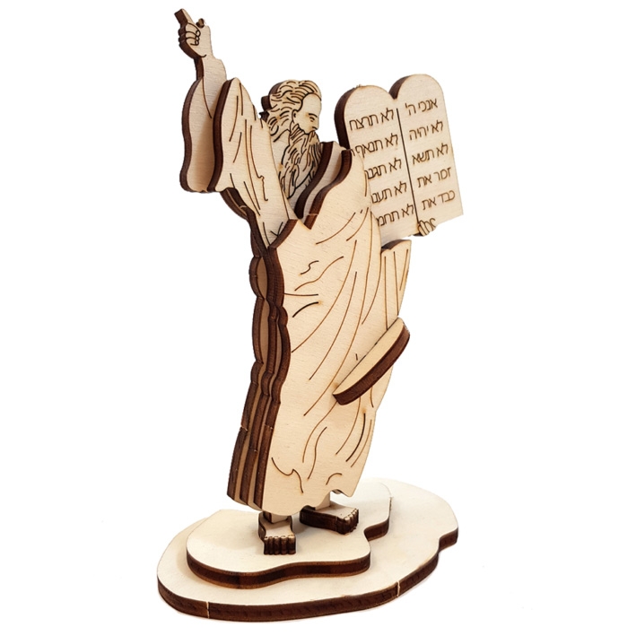 Moses & 10 Commandments: Do-It-Yourself 3D Puzzle Kit main product photo