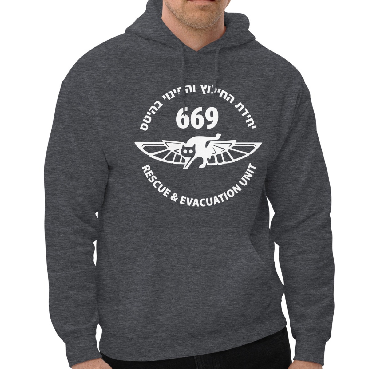 Unit 669 Israeli Air Force Unisex Hoodie main product photo