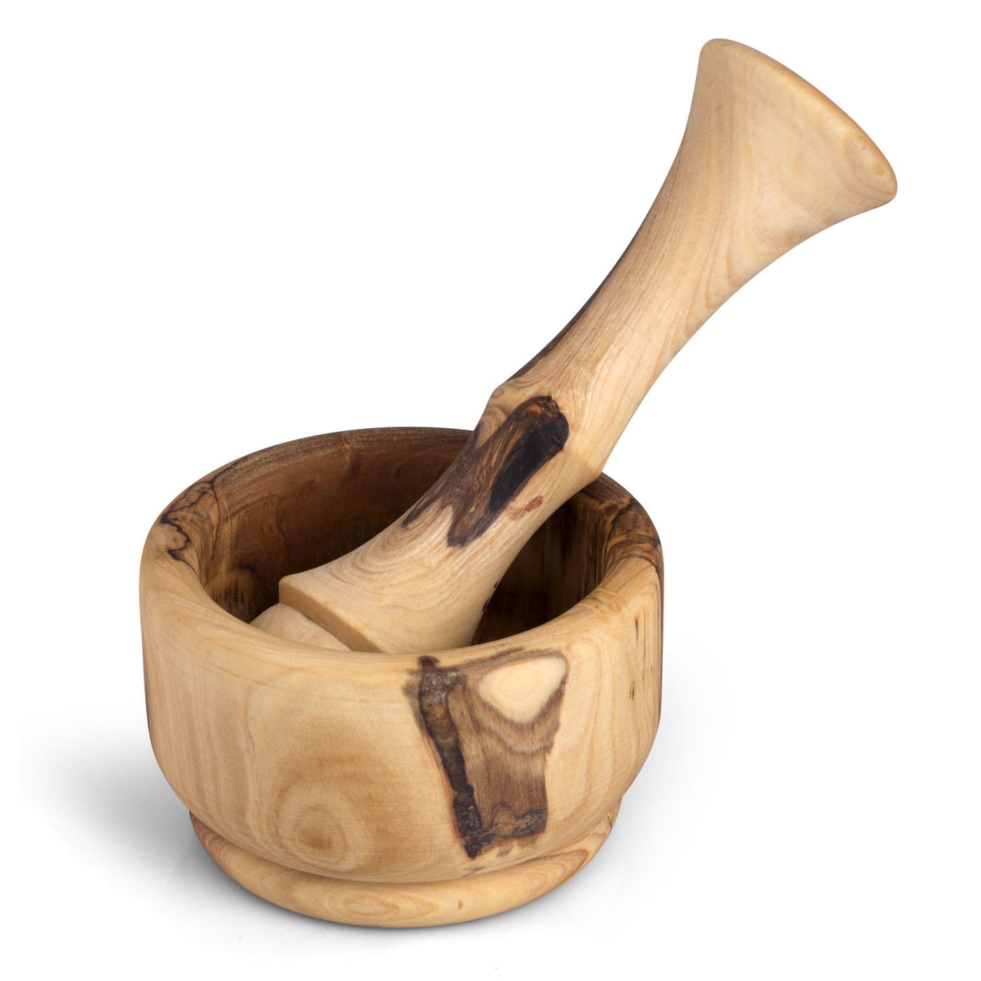 Olive Wood Pestle and Mortar main product photo